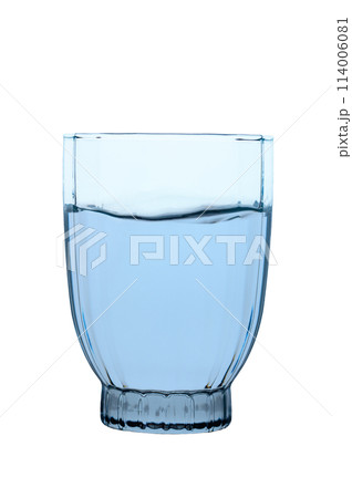 Pure drinking water in a glass isolated on white background. High quality photo Pure drinking water in a glass isolated on white background. High quality photo 114006081