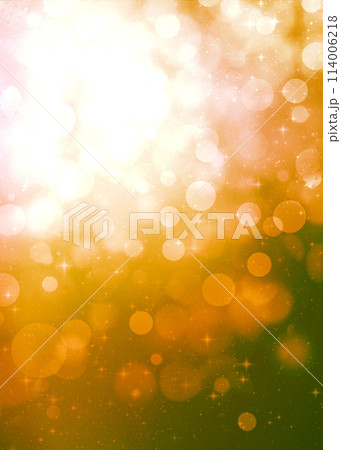 Orange bokeh background for banner, poster, Party, Anniversary, greetings, and various design works 114006218