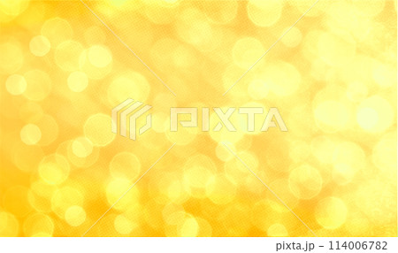 Yellow bokeh background banner for Party, greetings, poster, ad, events, and various design works 114006782
