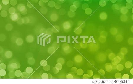 Green bokeh background banner for Party, greetings, poster, ad, events, and various design works Green bokeh background banner for Party, greetings, poster, ad, events, and various design works 114006833