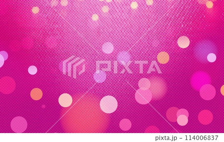 Pink bokeh background banner for Party, greetings, poster, ad, events, and various design works 114006837
