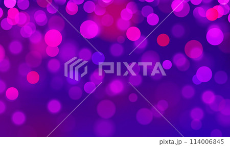 Blue bokeh background banner for Party, greetings, poster, ad, events, and various design works 114006845