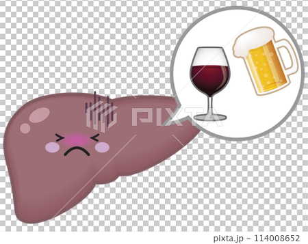 肝臓にも脂肪がついている肝臓 114008652