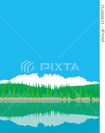 カレッツァ湖 lago di carezza ドロミーティ dolomiti イタリア  カレッツァ湖 lago di carezza ドロミーティ dolomiti イタリア  114009712