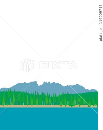 カレッツァ湖 lago di carezza ドロミーティ dolomiti イタリア  カレッツァ湖 lago di carezza ドロミーティ dolomiti イタリア  114009715