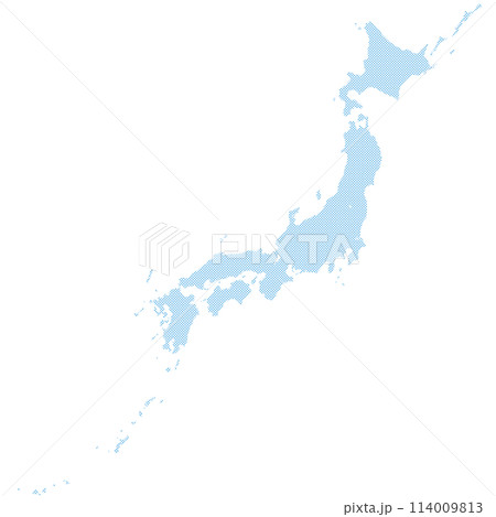 日本地図(ドット) 日本地図(ドット) 114009813
