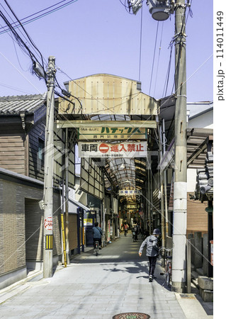 藤井寺市街地　藤井寺一番街（西門筋商店街）　大阪府藤井寺市 114011449