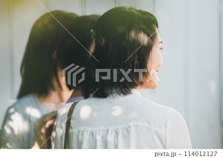 a forty-something woman a forty-something woman 114012127