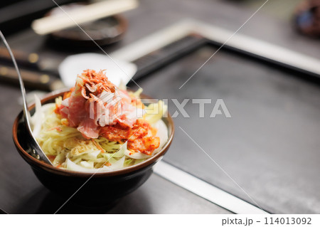 もんじゃ焼きの材料 もんじゃ焼きの材料 114013092