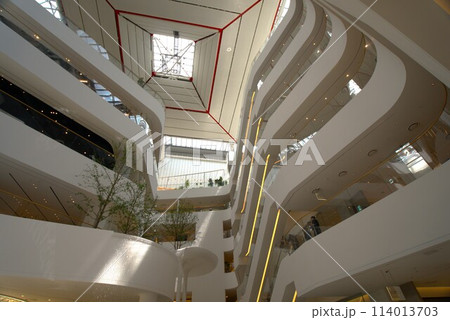 interior design of modern style department store building  114013703