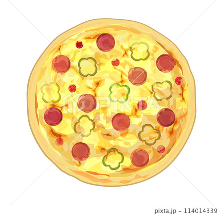 ピザのイラスト 114014339