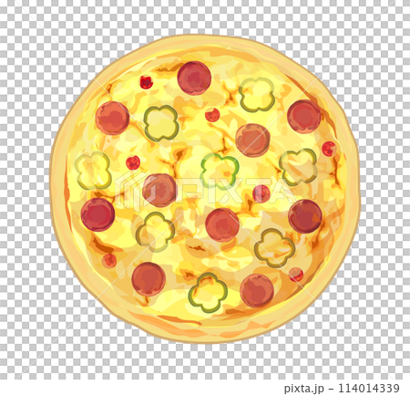 ピザのイラスト 114014339