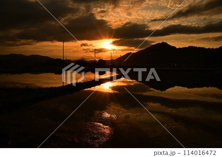 丹波篠山の日の出 114016472