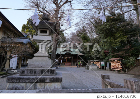 東京都 国立市 冬 谷保天満宮 東京都 国立市 冬 谷保天満宮 114016730