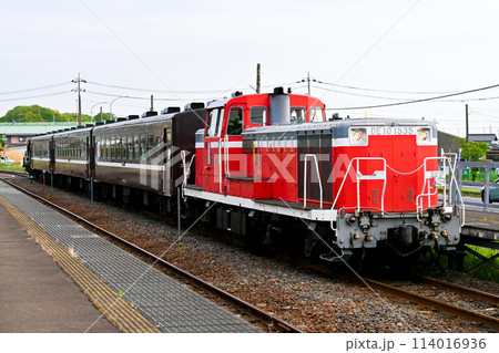 真岡鉄道のディーゼル機関車 114016936