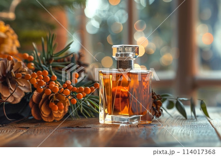 Elegantly crafted men s perfume, radiating warmth and gentleness with a polite, refined scent Elegantly crafted men s perfume, radiating warmth and gentleness with a polite, refined scent 114017368