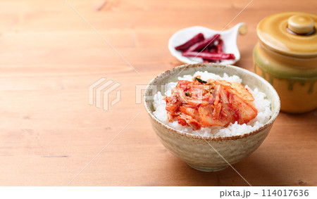 キムチとご飯 114017636