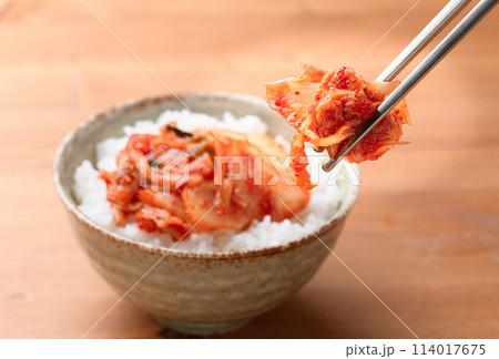 キムチとご飯 114017675