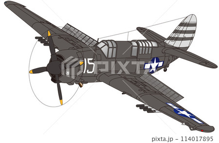 カーチス・ライト SB2C ヘルダイヴァー 114017895