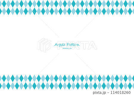 可愛いアーガイル柄のフレーム 上下 可愛いアーガイル柄のフレーム 上下 114018260