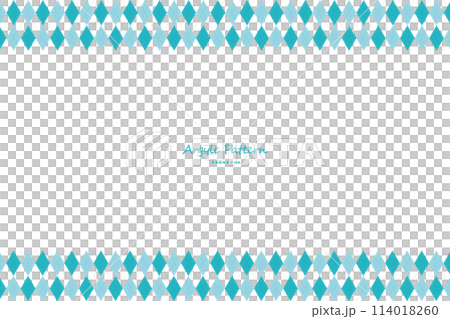 可愛いアーガイル柄のフレーム 上下 可愛いアーガイル柄のフレーム 上下 114018260