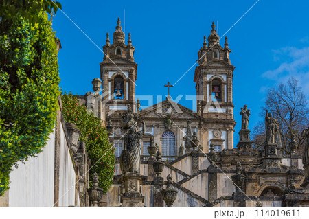 世界遺産、ブラガ・ボンジェズス教会、ポルトガル、BRAGA,PORTUGAL 114019611