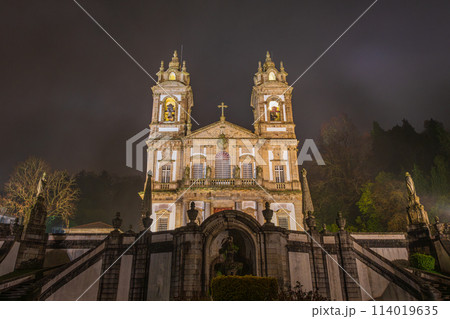 世界遺産、ブラガ・ボンジェズス教会、ポルトガル、BRAGA,PORTUGAL 114019635