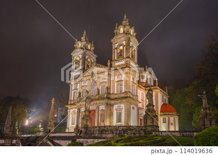 世界遺産、ブラガ・ボンジェズス教会、ポルトガル、BRAGA,PORTUGAL 114019636