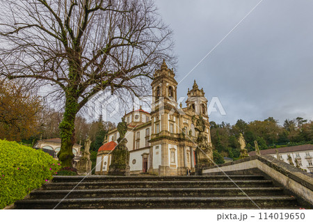 世界遺産、ブラガ・ボンジェズス教会、ポルトガル、BRAGA,PORTUGAL 114019650