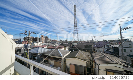 物件のベランダからの景色 114020733