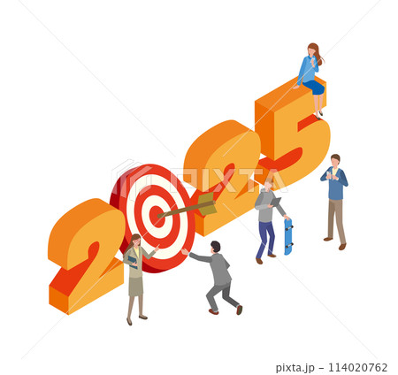 2025年の目標と人々 2025年の目標と人々 114020762