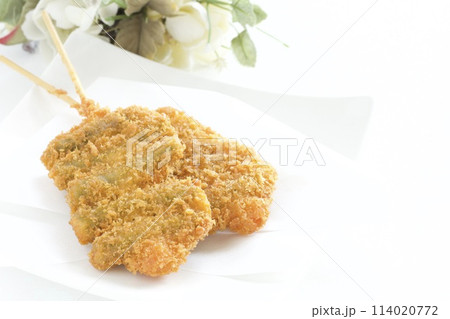 シシトウの串揚げ シシトウの串揚げ 114020772