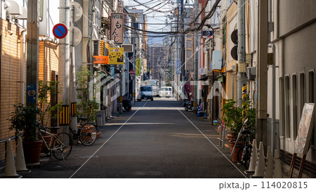 松山大街道の裏通り 松山大街道の裏通り 114020815