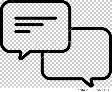 代表對話的語音氣泡圖標 代表對話的語音氣泡圖標 114021174