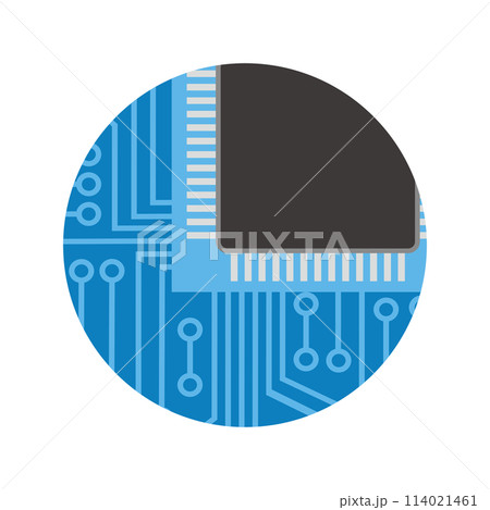 半導体基板アイコン 半導体基板アイコン 114021461
