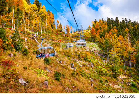 Cable car at Rosa Khutor, Sochi 114022959