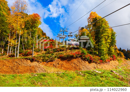 Cable car at Rosa Khutor, Sochi 114022960