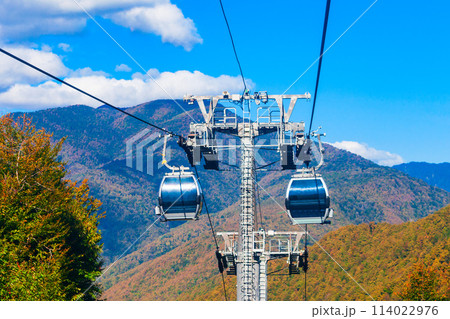 Cable car at Rosa Khutor, Sochi 114022976
