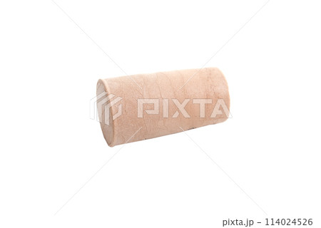 Wine cork  for bottle isolated on the white 114024526