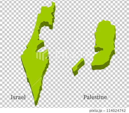 以色列和巴勒斯坦的立體地圖集，圖標 114024742