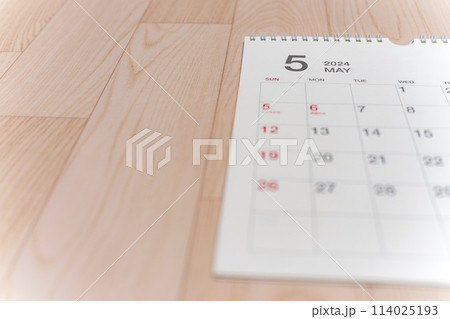 カレンダー 2024年 5月 スケジュール 114025193
