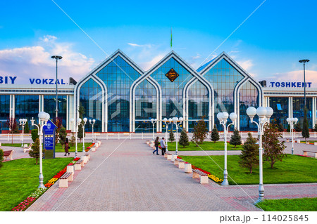 Yuzhny Vokzal railway station in Tashkent 114025845