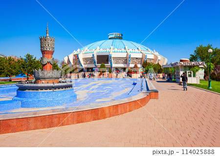 Tashkent Circus building in Uzbekistan 114025888