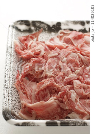 牛バラ肉の切り落とし 114029105