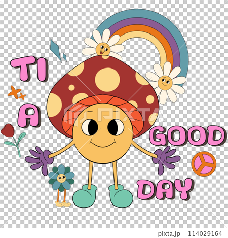 Retro Daisy  114029164
