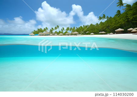 Beautiful carribean sea 114030200