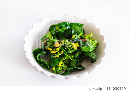 菜の花の塩漬け 114030339