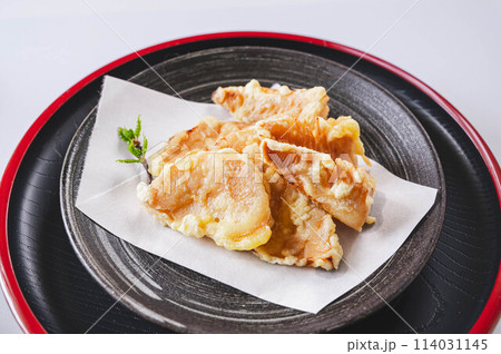 春の味覚　筍の天ぷら 114031145