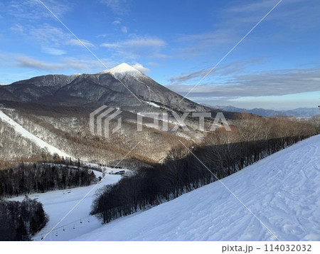 2024年1月の福島県のネコママウンテンの南エリア 2024年1月の福島県のネコママウンテンの南エリア 114032032