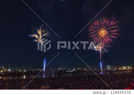 足立の花火大会 東京都 足立の花火大会 東京都 114035578